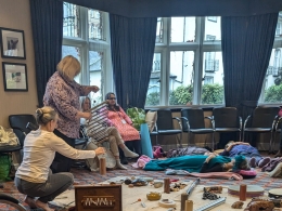 Michelle and Sue Percussion Orchestra 2024